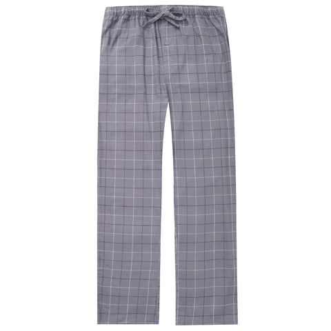 Mens 100% Cotton Flannel Lounge Pants