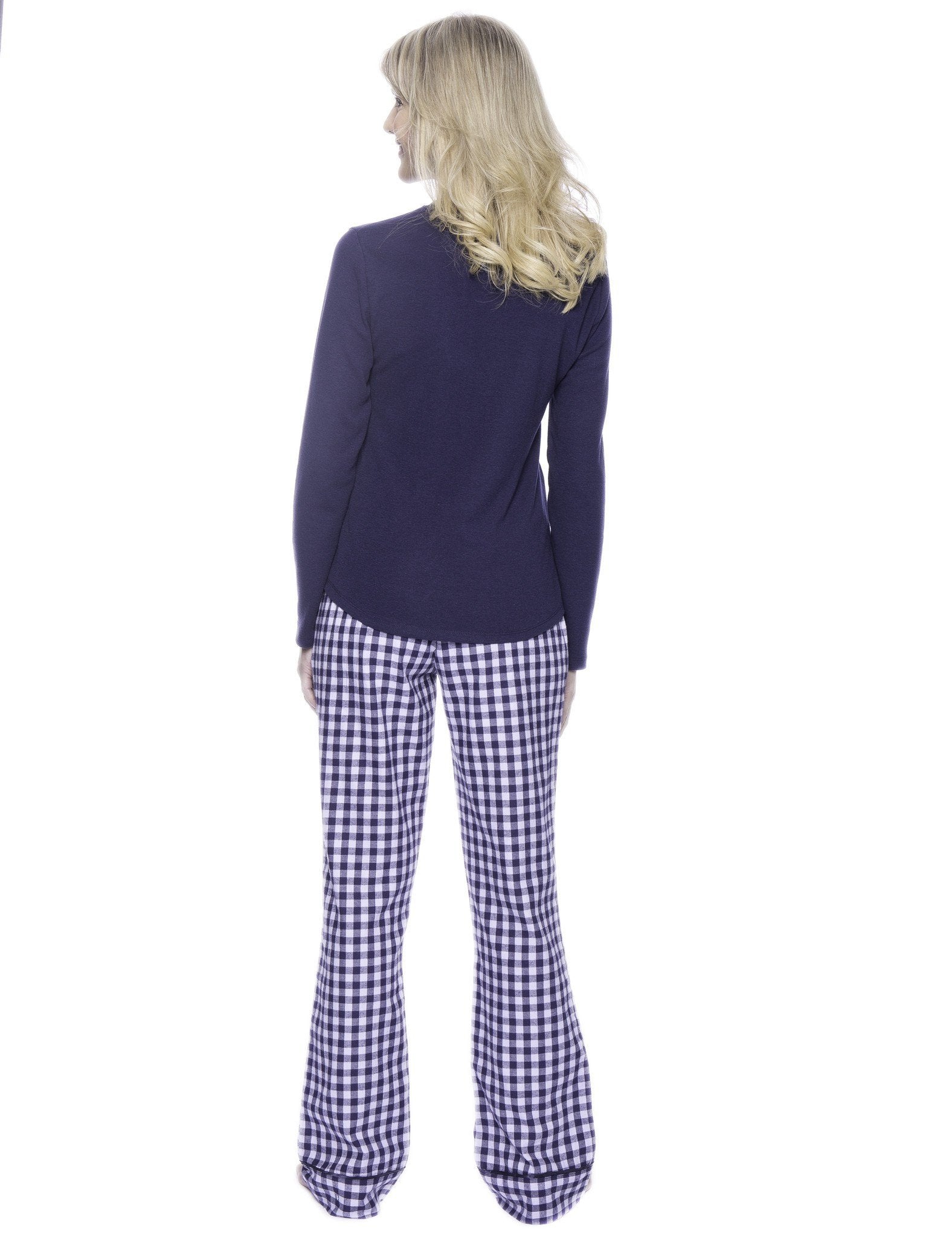 Gingham Blue/Heather