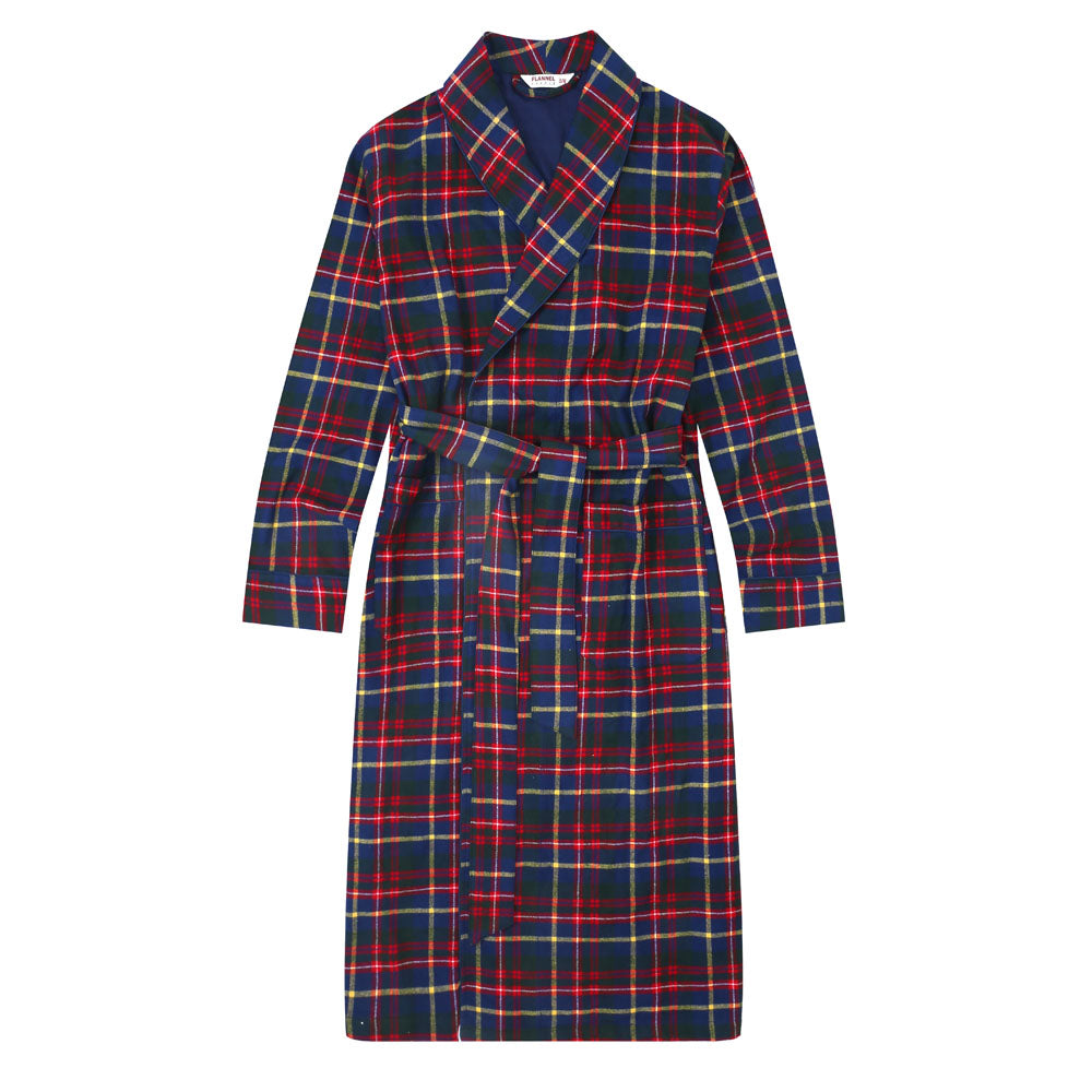 Flannel People Men's Flannel Robe