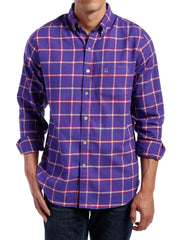 Purple-Red Checks