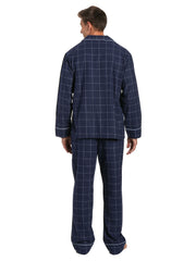 Windowpane Checks - Navy
