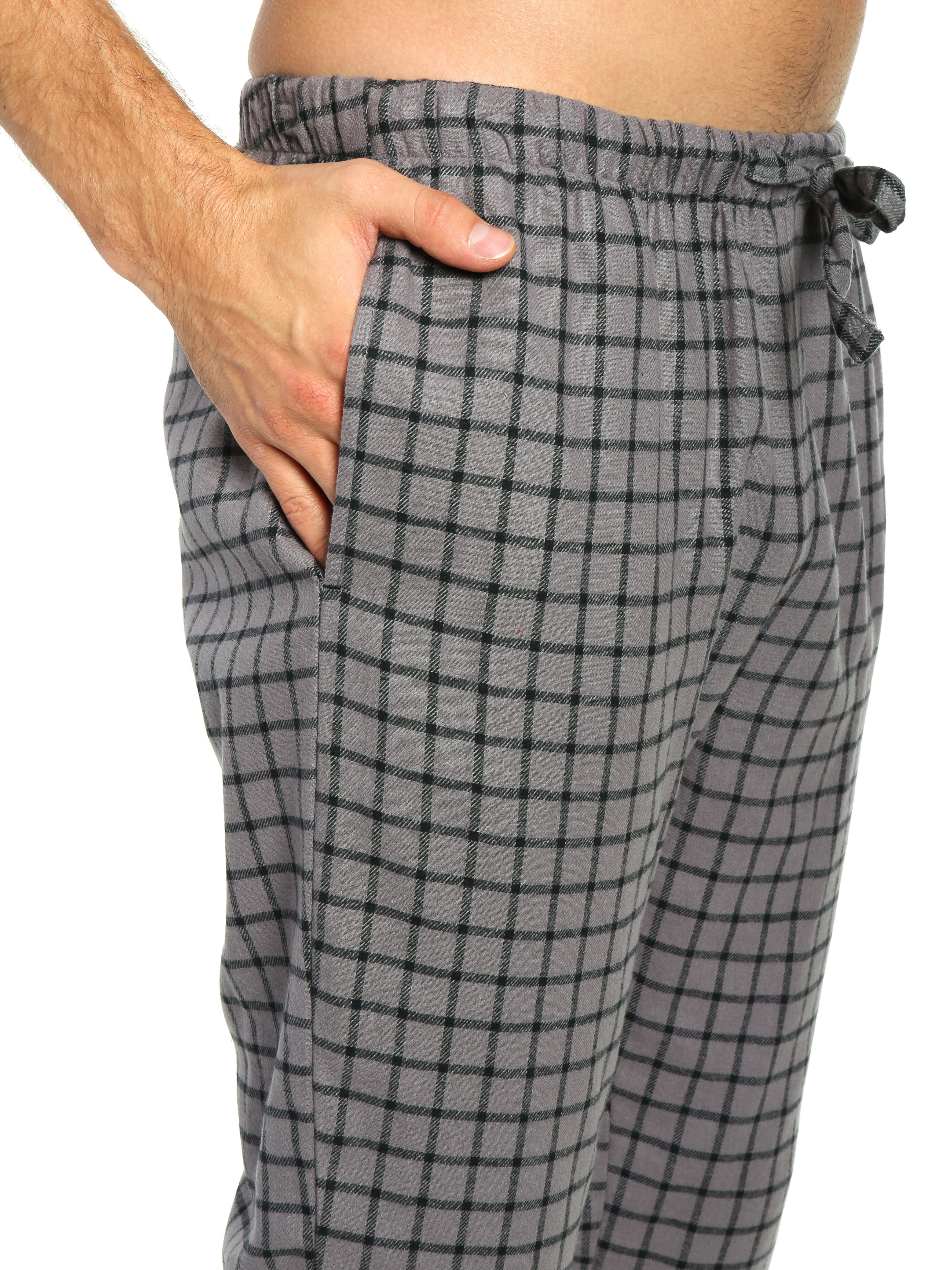 Checks - Charcoal Black