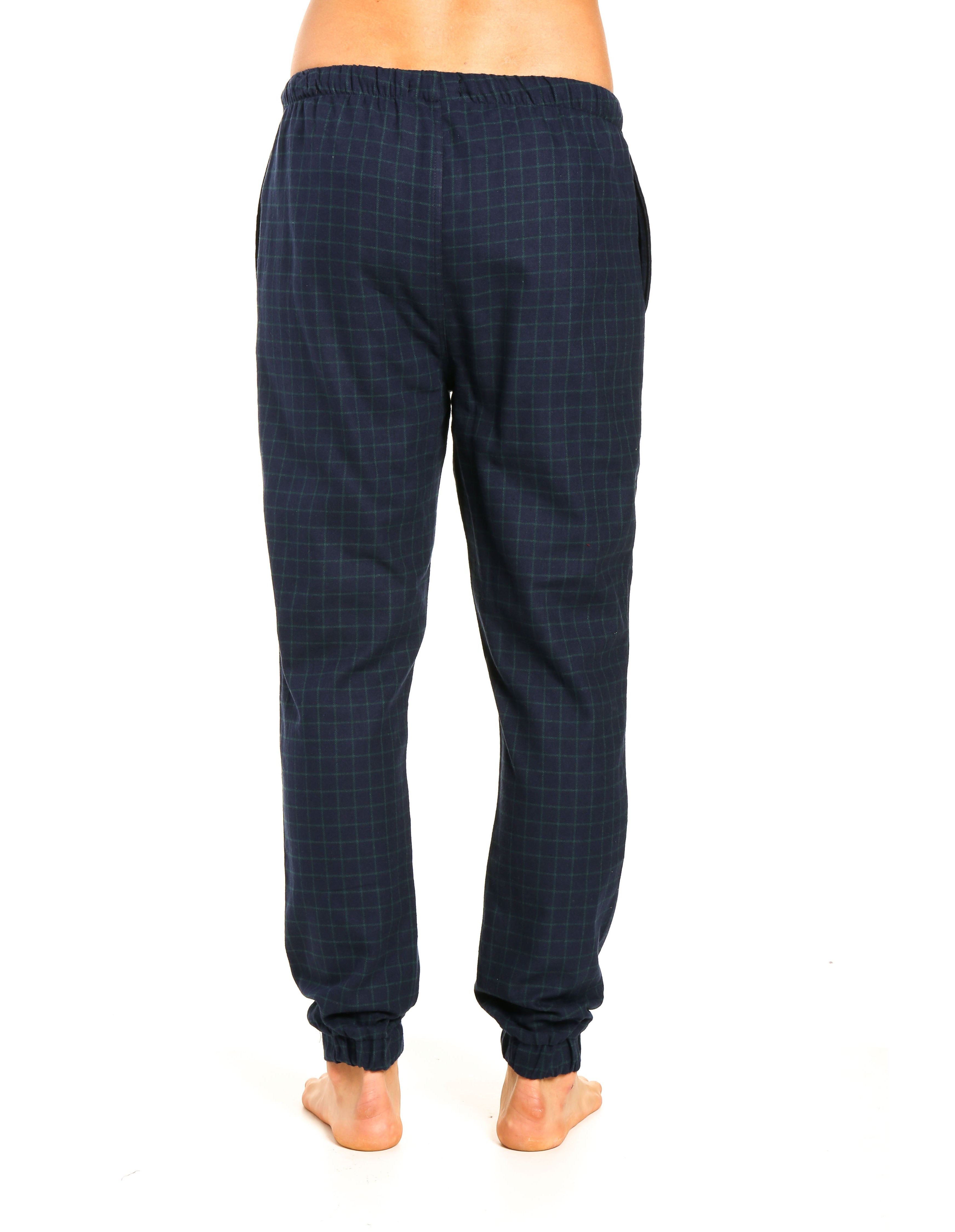 Windowpane Checks - Navy Green