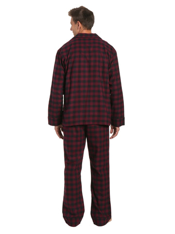 Gingham Checks Fig Black