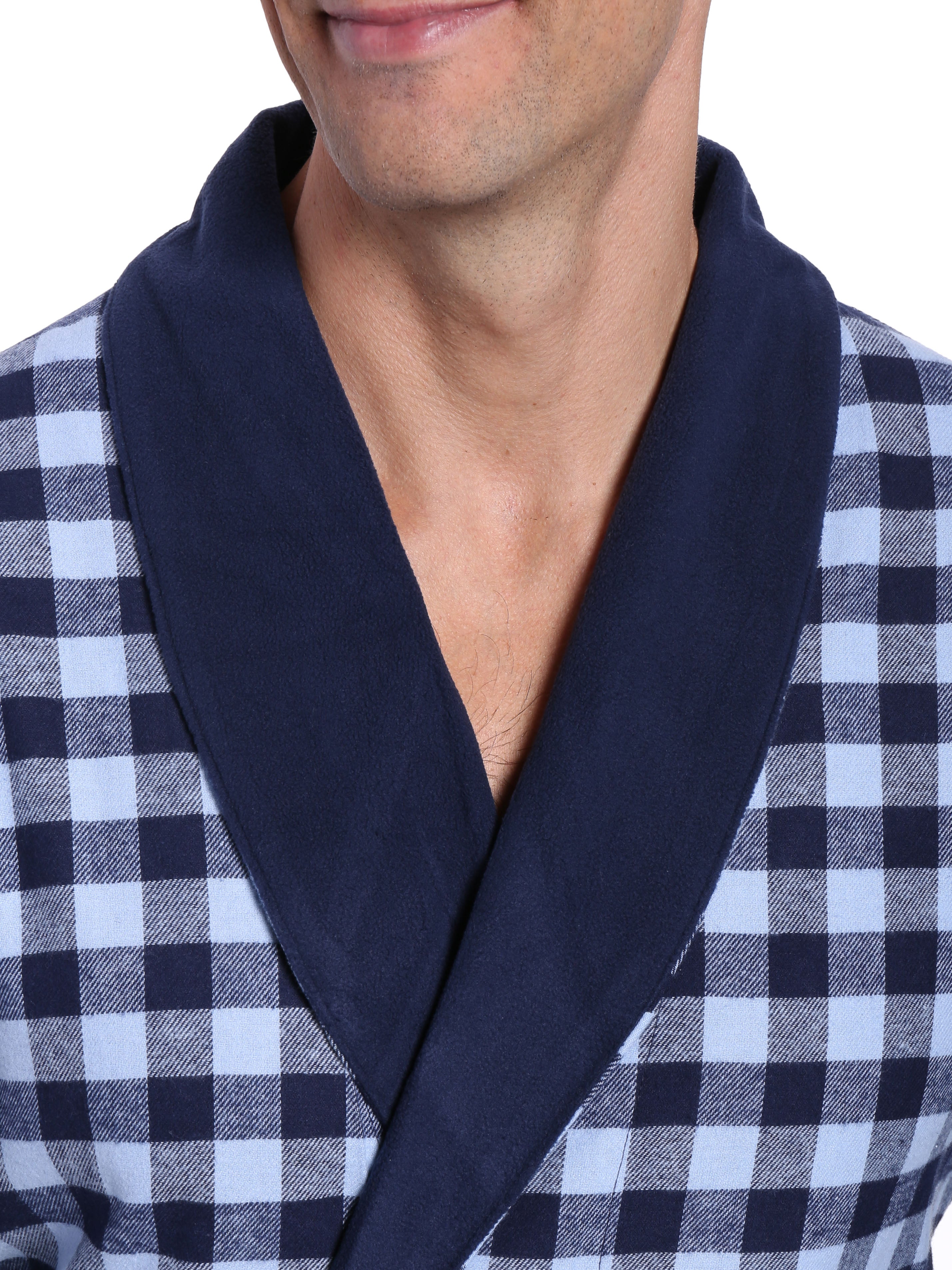 Gingham Checks - Charcoal-Navy