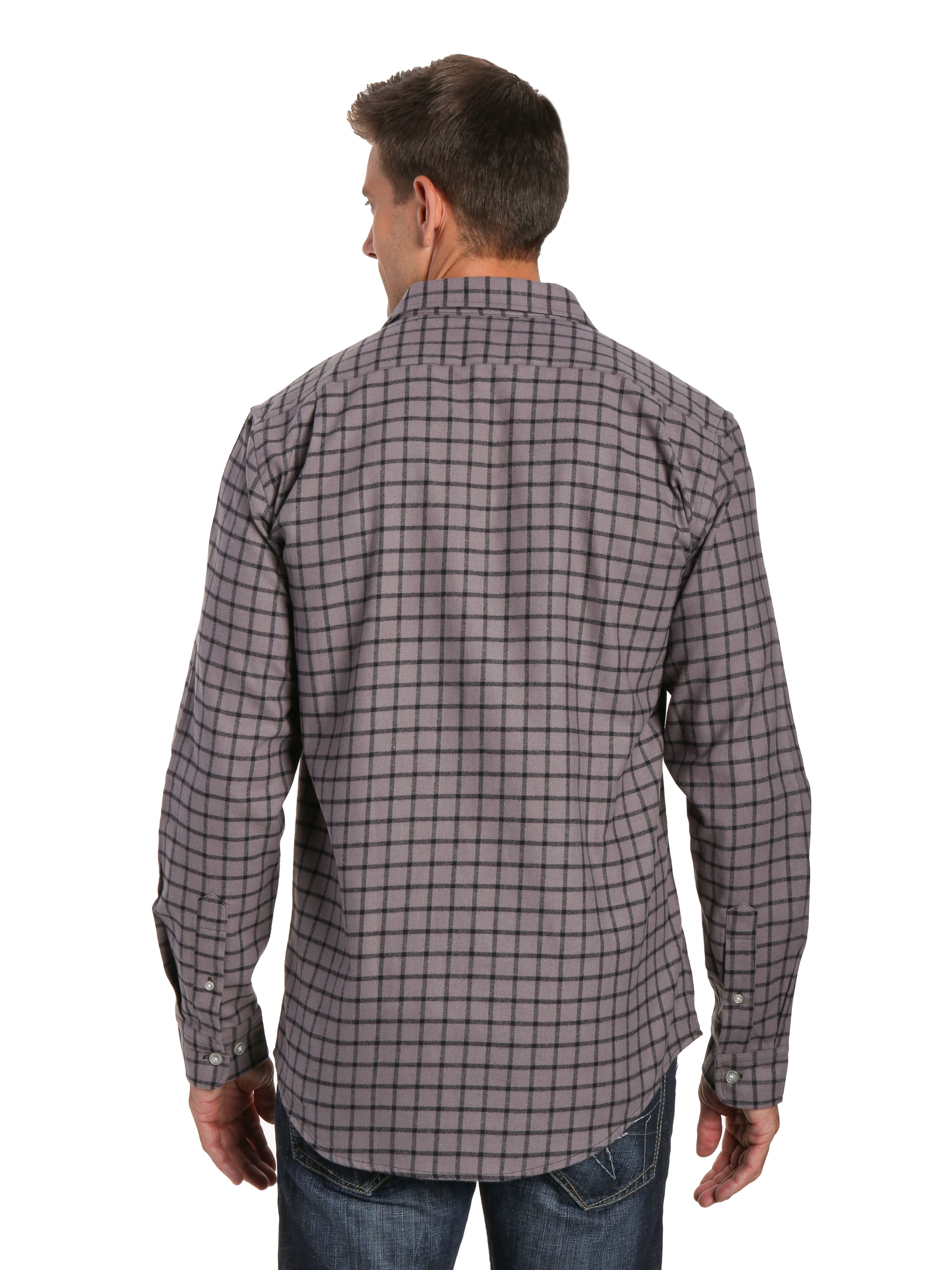 Checks - Charcoal Black