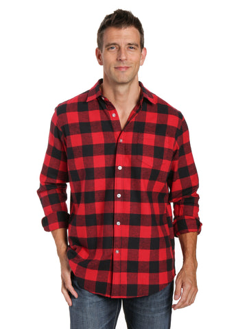 Gingham Checks - Black-Red