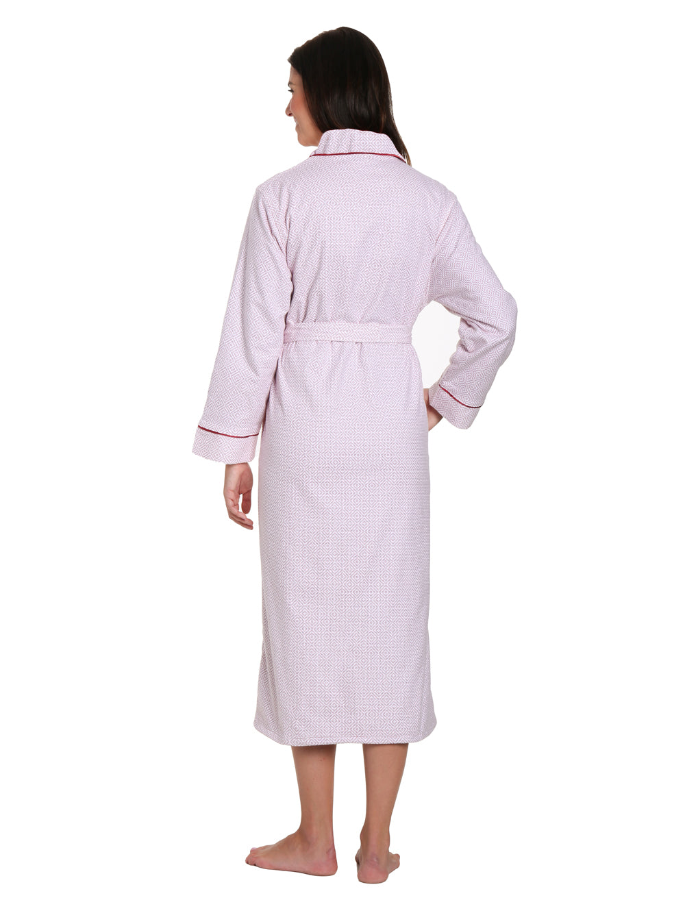 Gift Packaged Women's 100% Premium Cotton Flannel Robe