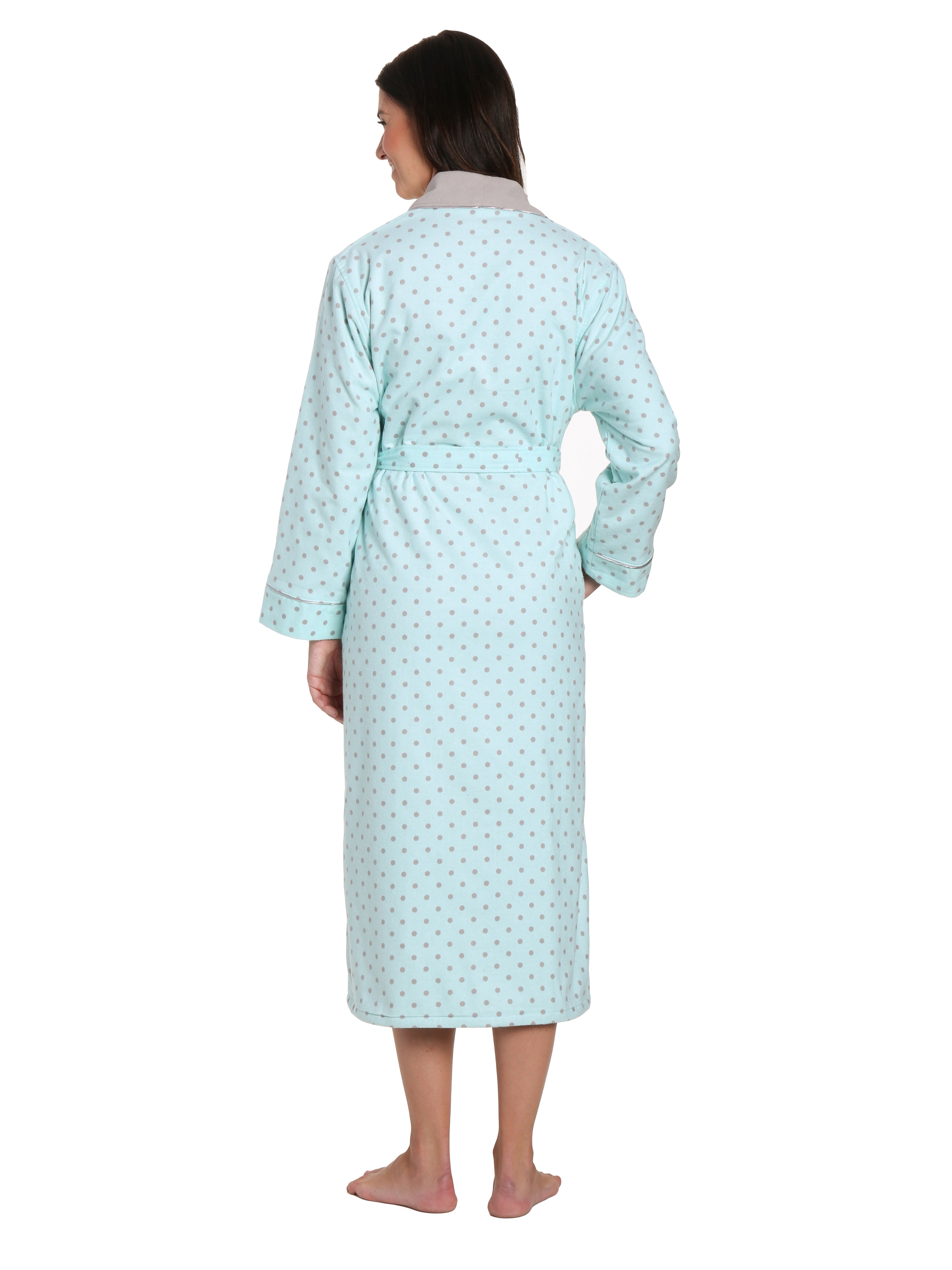 Dots Diva Aqua-Gray