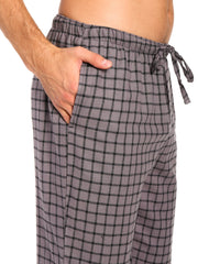 Checks Charcoal-Black