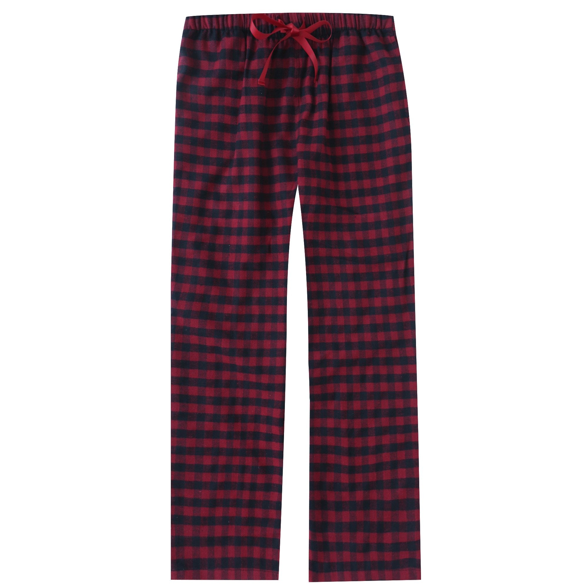 Womens 100% Cotton Lightweight Flannel Lounge Pants