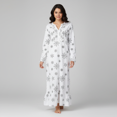 Snowflakes Black-White