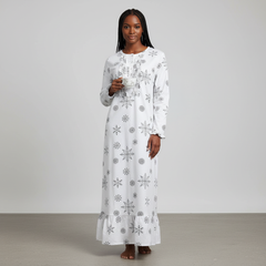 Snowflakes Black-White