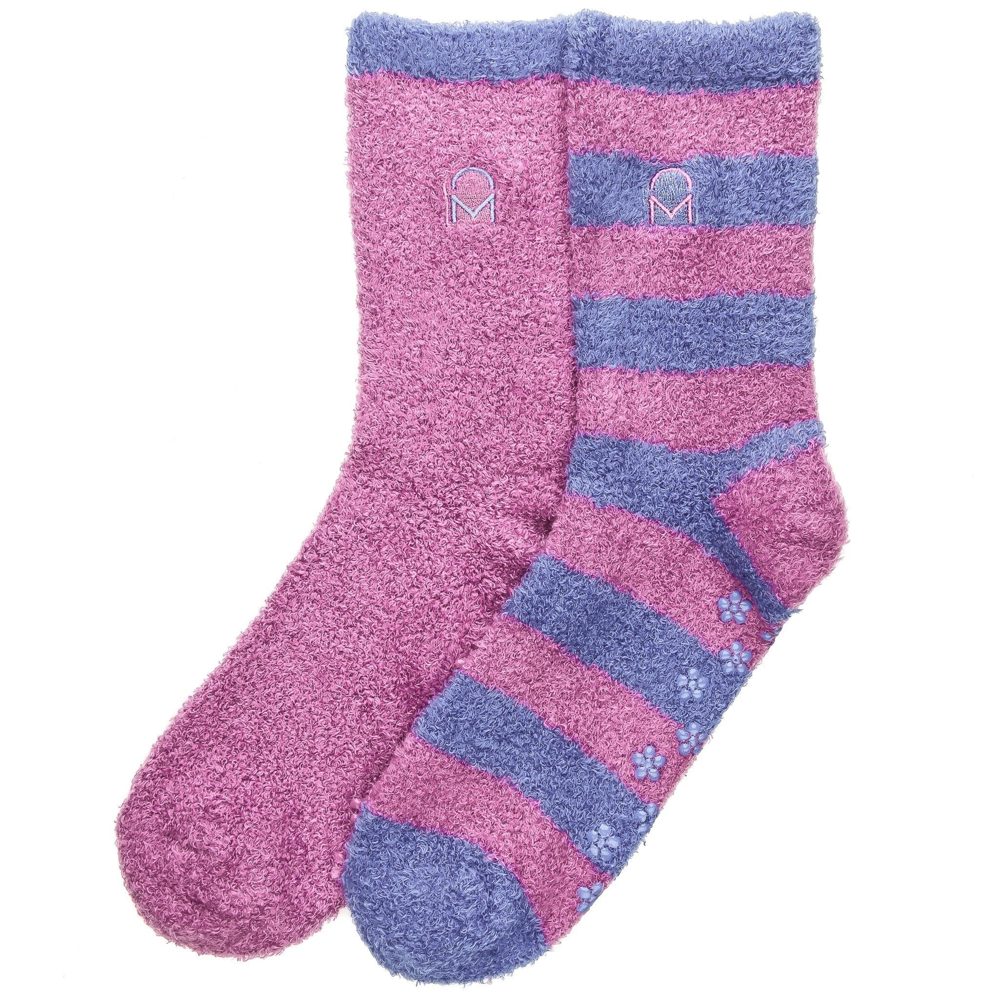 Women's Soft Anti-Skid Winter Feather Socks - 2-Pairs - Set B3
