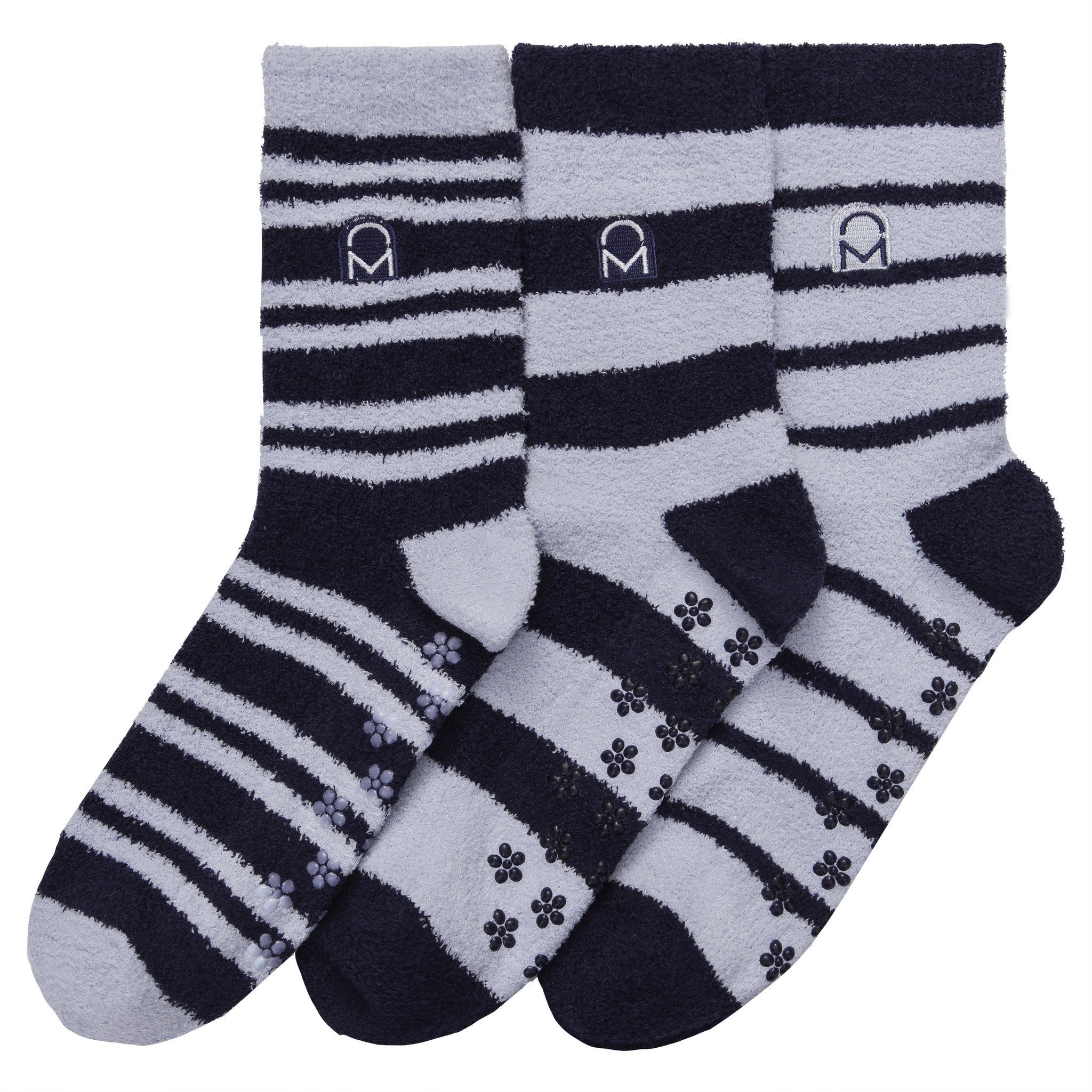 Women's Soft Anti-Skid Micro-Plush Winter Crew Socks - Set C9