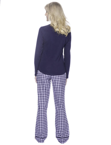 Gingham Blue/Heather
