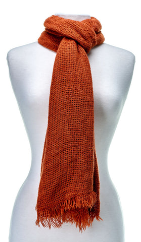 'Toasty' Warm Soft Premium Winter Scarf - Orange