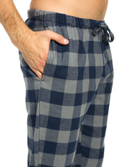 Gingham Checks - Charcoal-Navy