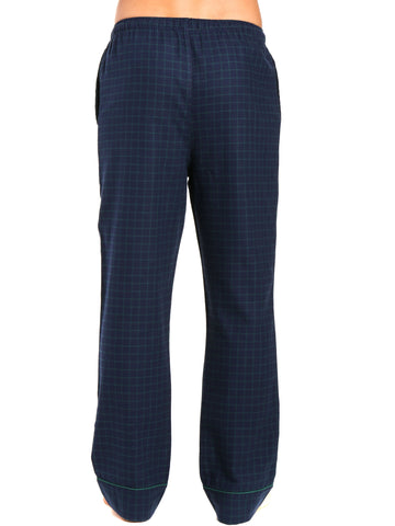 Windowpane Checks - Navy Green