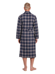 Gingham Checks - Charcoal-Navy