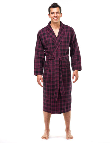 Men's Robes | 100% Cotton Flannel - FLANNEL PEOPLE – FlannelPeople