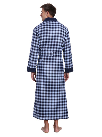 Gingham Checks - Charcoal-Navy