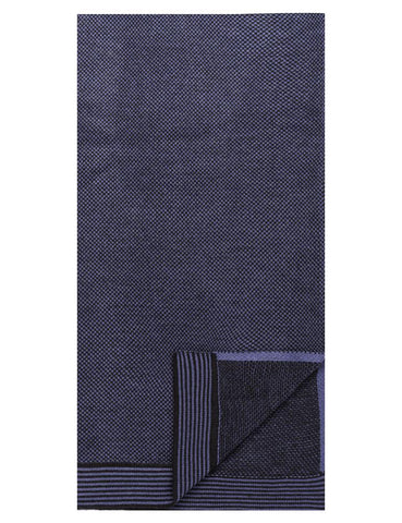 Box-Packaged Men's Uptown Premium Knit Marled Scarf - Fig/Black