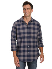 Gingham Checks - Charcoal-Navy