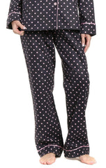 Womens Premium 100% Cotton Flannel Lounge Pants