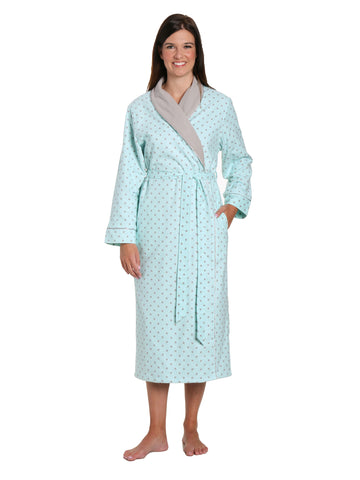 Dots Diva Aqua-Gray