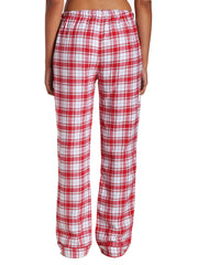 Plaid White-Red