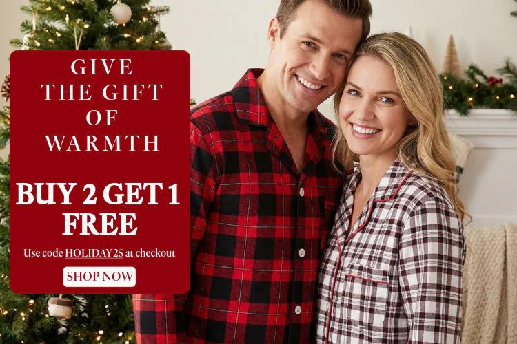 Womens and Womens Flannel Pajama Deals